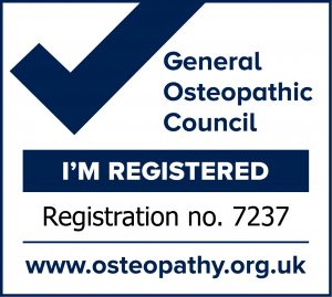 General Osteopathic Council Registration Number